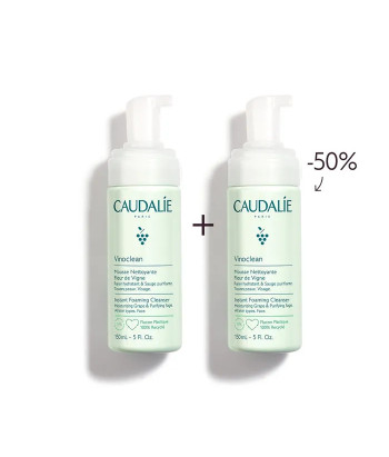 Nettoyant Mousse Fleur De Vigne 2x150ml Caudale Vinoclean