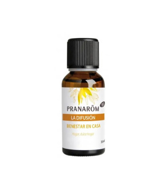 Pranarôm Diffusion Bio Eco: Huile essentielle 30ml pour Bien-Être à la Maison