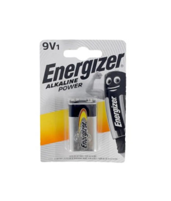 Pile Energizer Power 9V 6LR-61, longue durée - 1 Unité