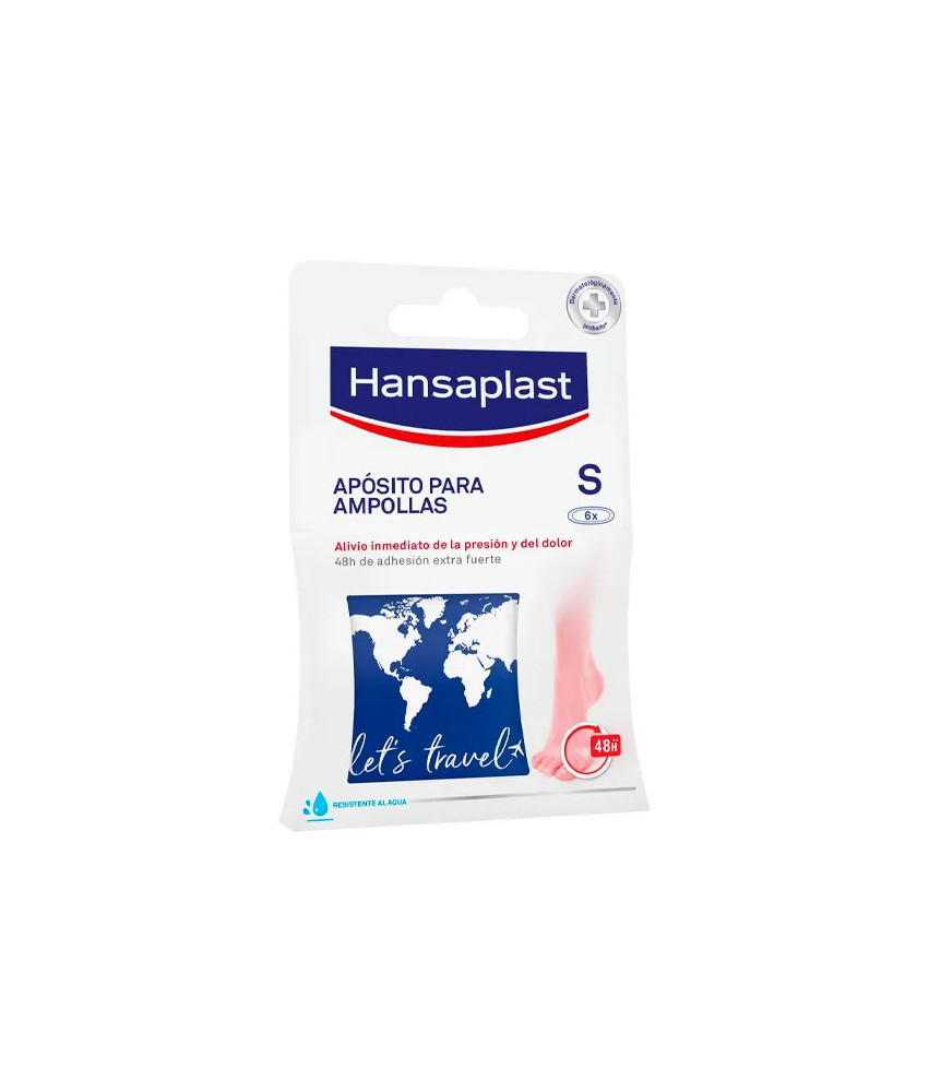 Hansaplast Petites Plaquettes Alvéolées 6 Unités pour Trousse de Secours