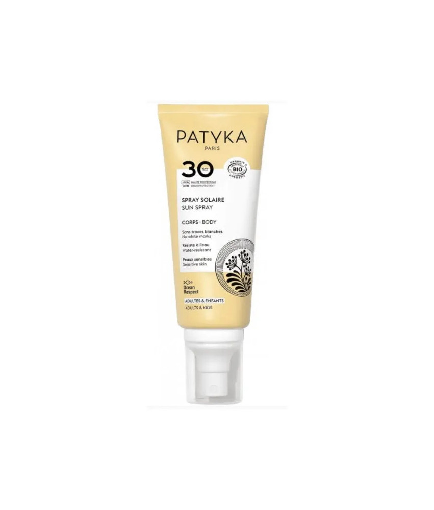 Protection solaire corporelle Patyka Spf30 100ml