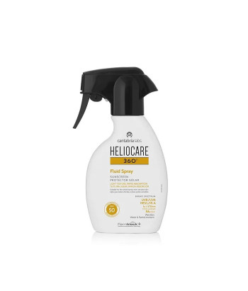 Protection solaire toute l'année avec Heliocare 360º Fluid Spray Spf50 250ml