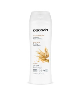 Lait Corps Babaria à l'avoine et sésame 400ml
