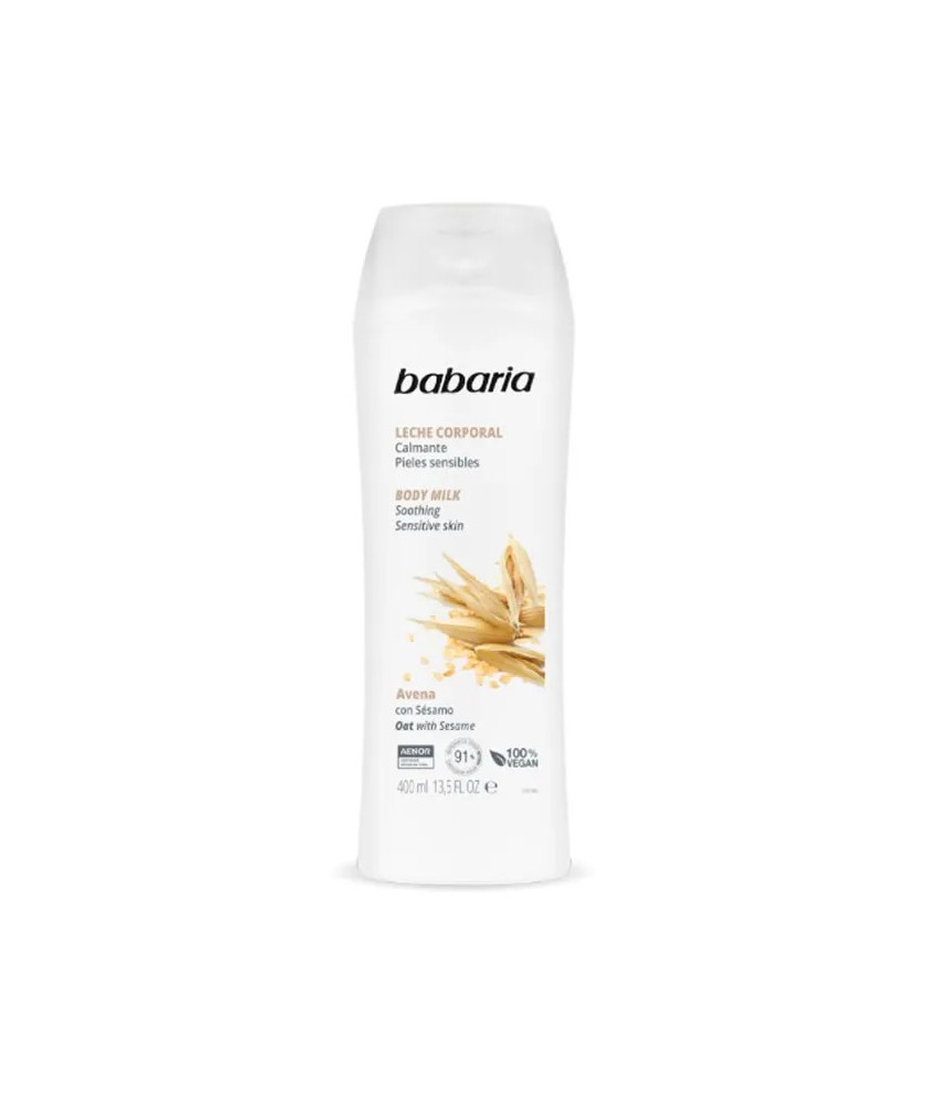 Lait Corps Babaria à l'avoine et sésame 400ml