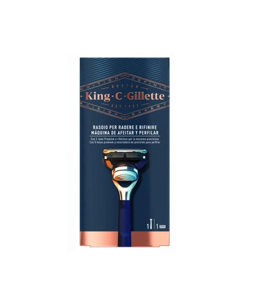 Rasoir et Sculpteur Gillette King - Parfait pour une peau lisse et précise