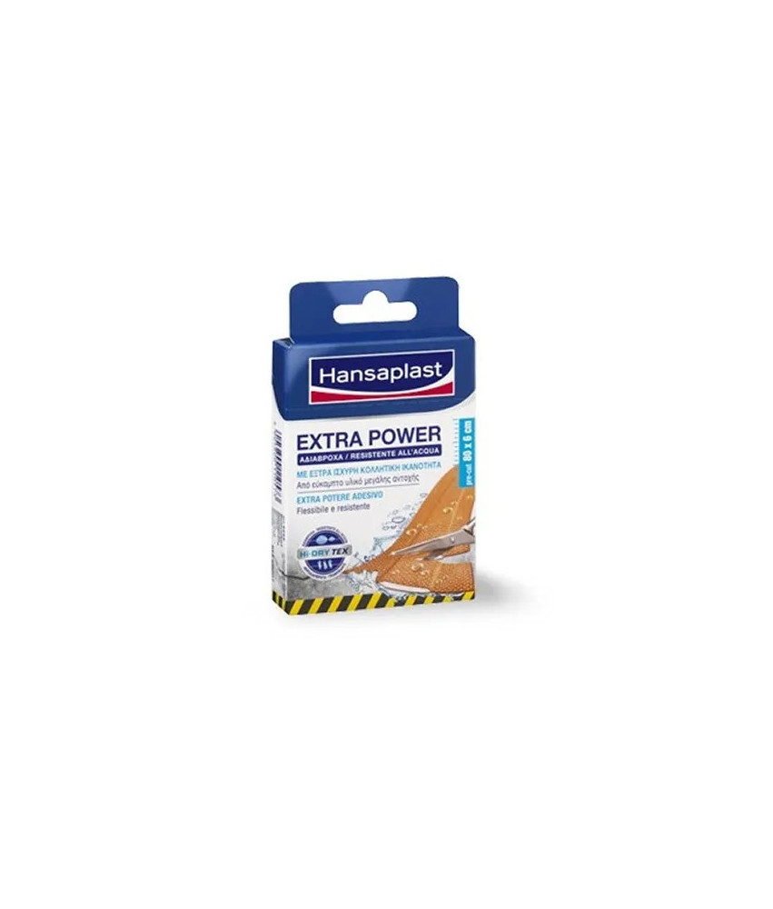 Pansements Hansaplast Extra Fort - 80cmx6cm, Lot de 8