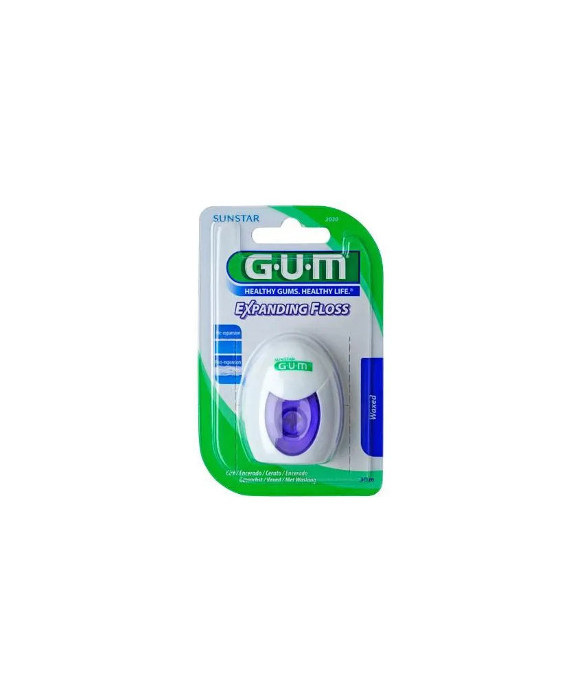 Floss gonflant Gum 30m - pour un nettoyage en profondeur
