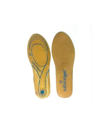 Semelles en Gel Naturel pour Hommes Taille 43-46