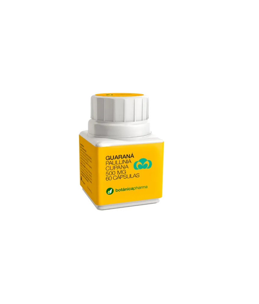 Booster naturel: Guarana 500mg 60 Capsules