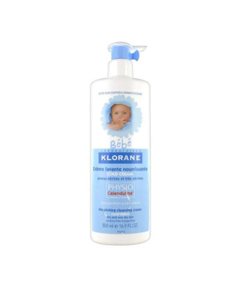 Crème nettoyante Klorane Bébé 500ml