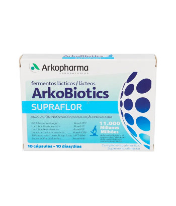 Renforcez votre flore intestinale avec Arkopharma Arkobiotics Supraflor!