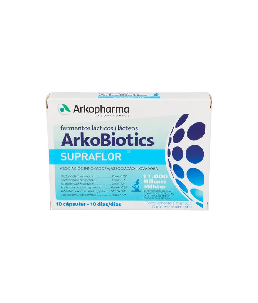 Renforcez votre flore intestinale avec Arkopharma Arkobiotics Supraflor!