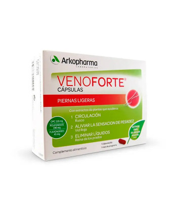 Arkopharma Venoforte 30 Capsules - Boostez vos jambes légères