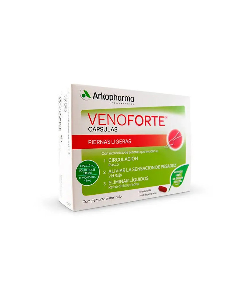 Arkopharma Venoforte 30 Capsules - Boostez vos jambes légères