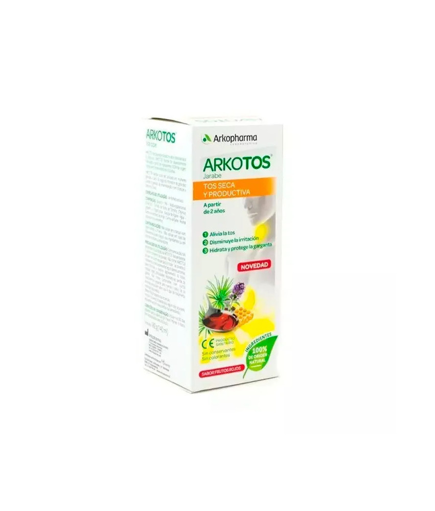 Sirop Arkopharma Arkotos pour Toux Sèche et Productive 182ml