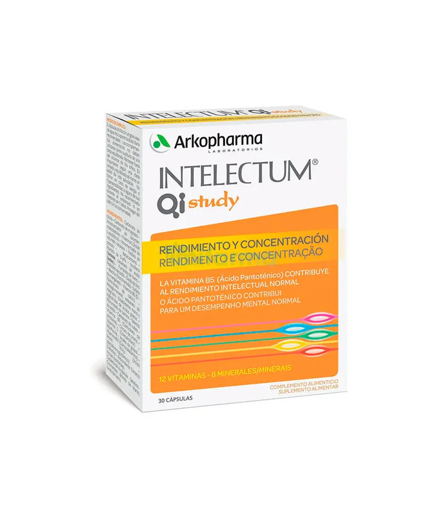 Arkopharma Intelectum Study: Améliorez votre concentration en 30 capsules