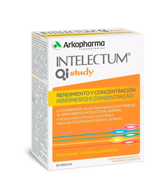 Arkopharma Intelectum Study: Améliorez votre concentration en 30 capsules