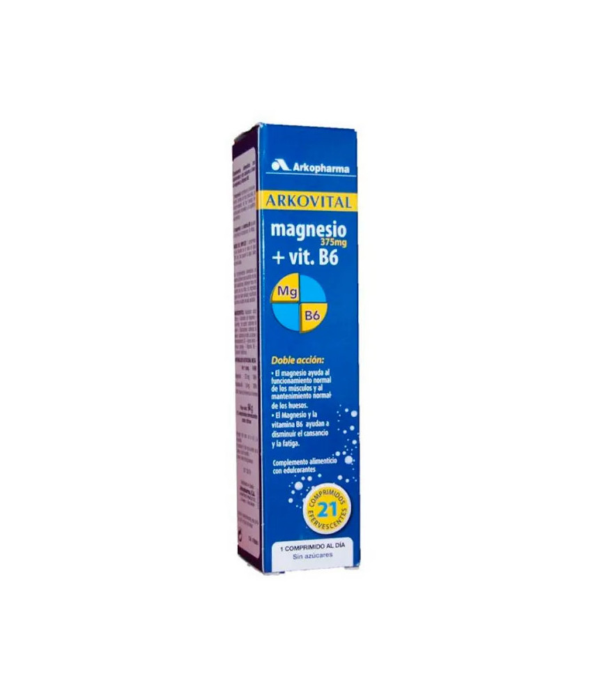 Comprimé Effervescent Magnésium 375mg pour Vitalité