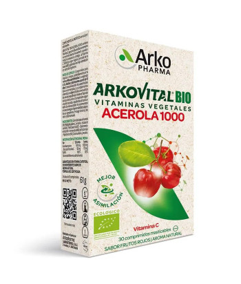 Boostez votre système immunitaire avec Arkopharma Arkovital Acerola 1000!