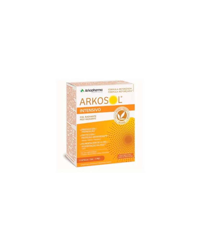 Arkosol Intensive 30 Comprimés - Pour un bronzage éclatant