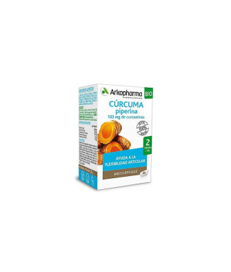 Arkopharma Curcuma Piperine 80 Capsules - Renforcez votre bien-être