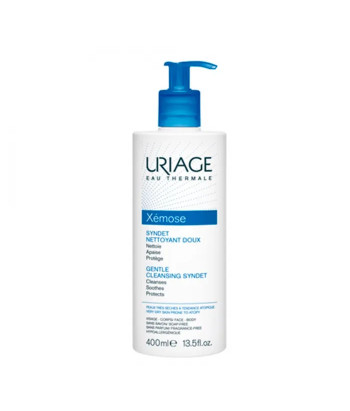 Nettoyez et apaisez votre peau avec Uriage Xemose Syndet 400ml