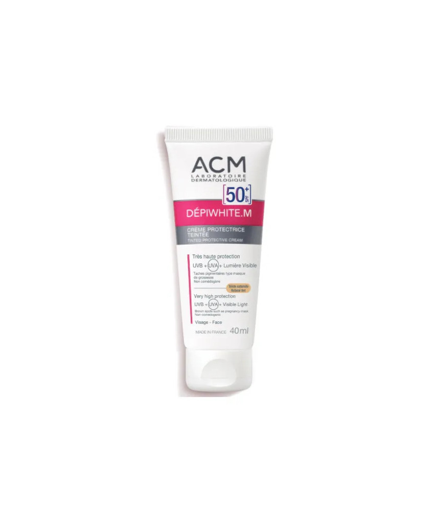Crème protectrice teintée Acm Dépiwhite.M SPF50+ 40ml