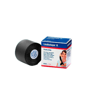 Bandage thérapeutique Bsn Medical Leukotape K Noir 5cmx5m
