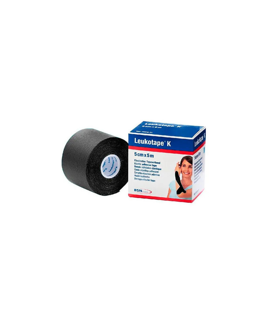 Bandage thérapeutique Bsn Medical Leukotape K Noir 5cmx5m