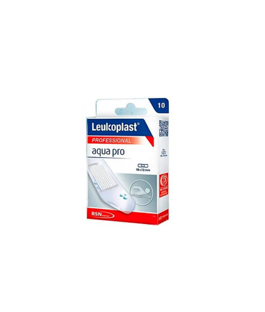 Pansement transparent Leukoplast Aquapro 19x72mm 10U