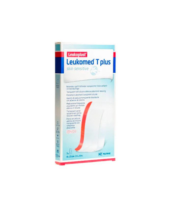 Pansement adhésif BSN Medical Leukomed T Skin Sensitive 8x15cm - Lot de 5