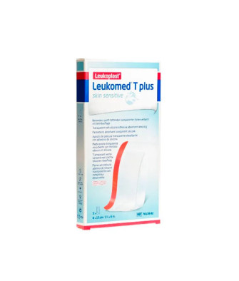 Pansement adhésif BSN Medical Leukomed T Skin Sensitive 8x15cm - Lot de 5