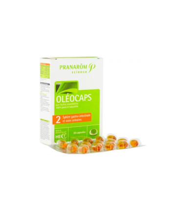 Renforcez votre confort gastro-intestinal avec Pranarom Oléocaps 30 Capsules
