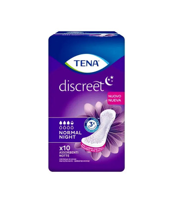 Protections Tena Discreet Nuit Normale 10U
