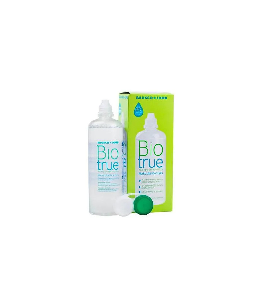 Nettoyez en profondeur avec Biotrue Solution Lentilles 300ml