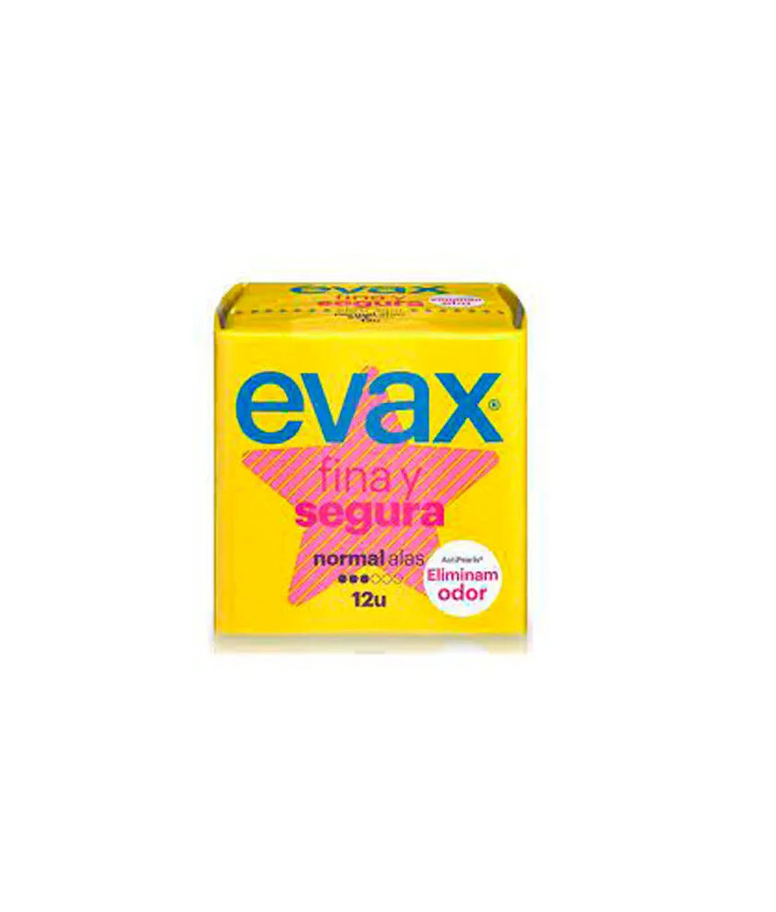 Protections périodiques Evax Thin Safe ailes Normal 12U