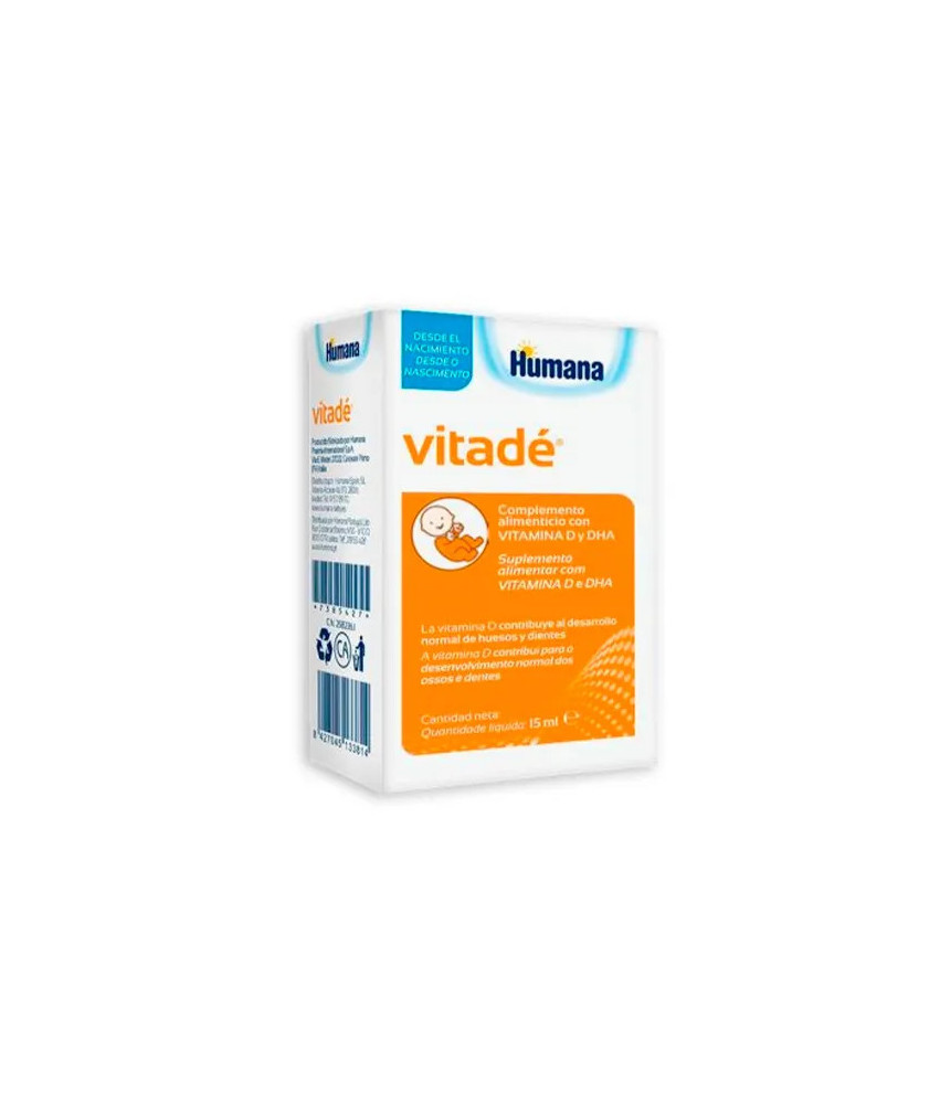 Humana Vitadé 15ml: le coup de boost vitaminé
