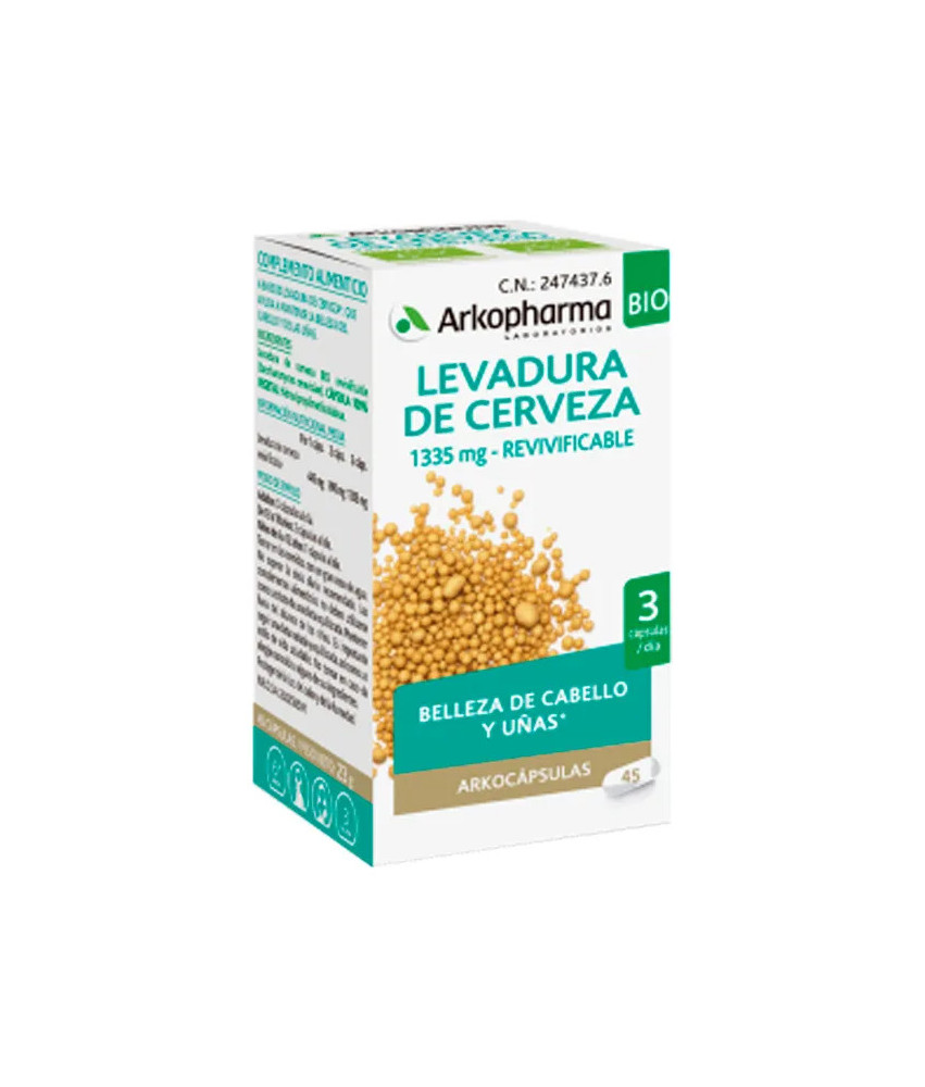 Renforcez votre immunité avec les Arkocápsulas Levure 340mg - 50 Capsules