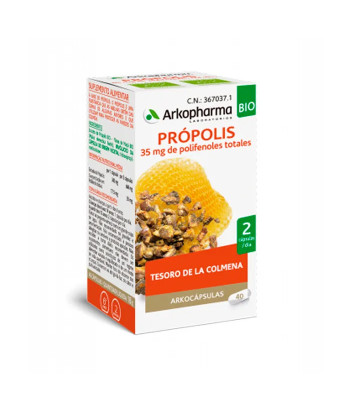 Arkopharma Arkocápsulas Propolis 40 Capsules - Renforcez votre immunité