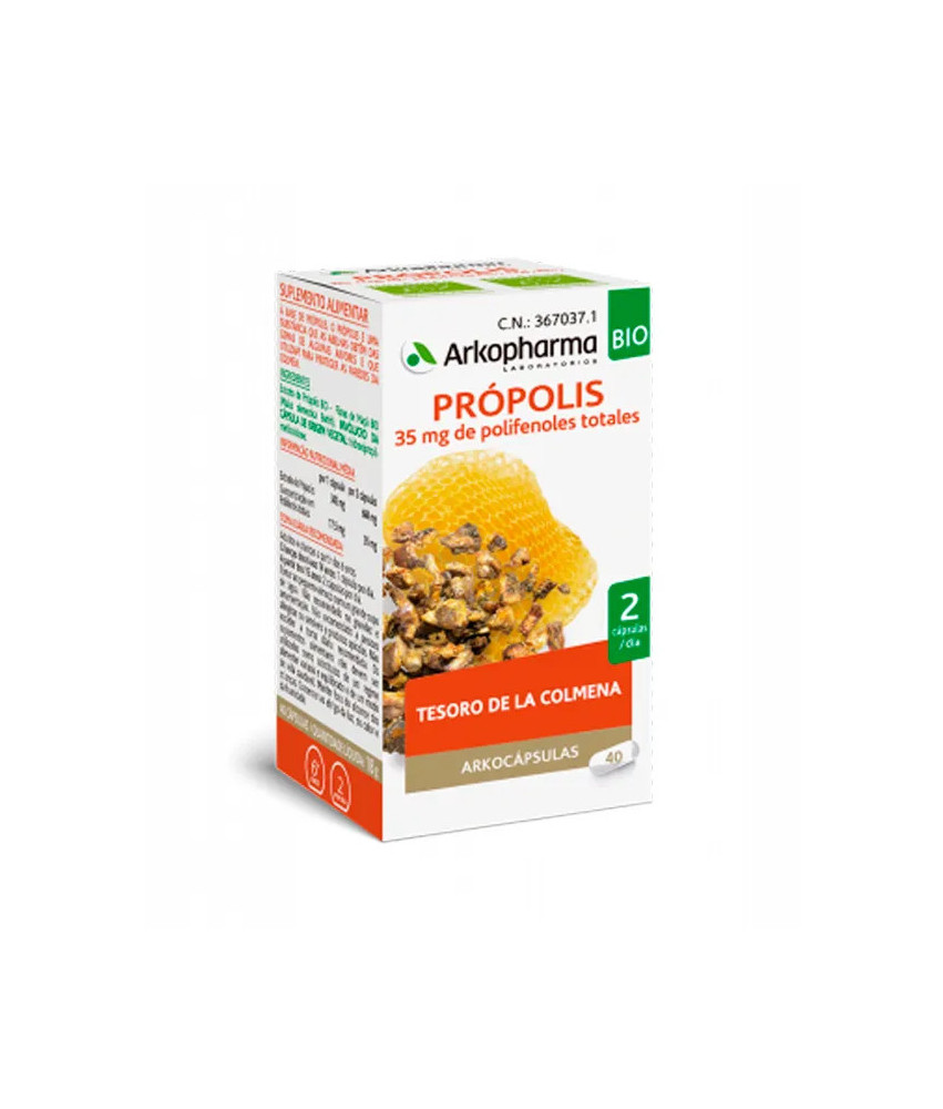 Arkopharma Arkocápsulas Propolis 40 Capsules - Renforcez votre immunité