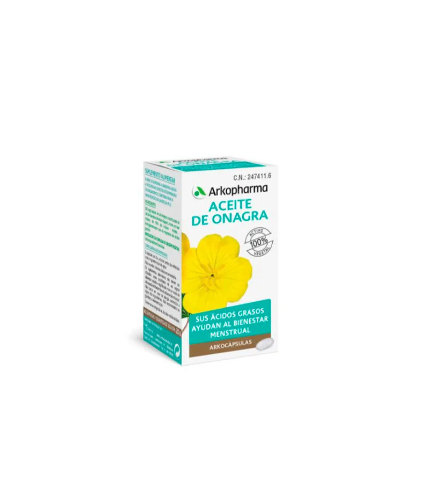 Huile d'Onagre Arkopharma en Capsules - 100 unités