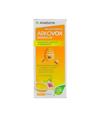 Sirop Arkopharma Arkovox Propolis 150ml: Solution naturelle pour la gorge