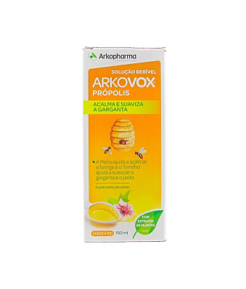 Sirop Arkopharma Arkovox Propolis 150ml: Solution naturelle pour la gorge