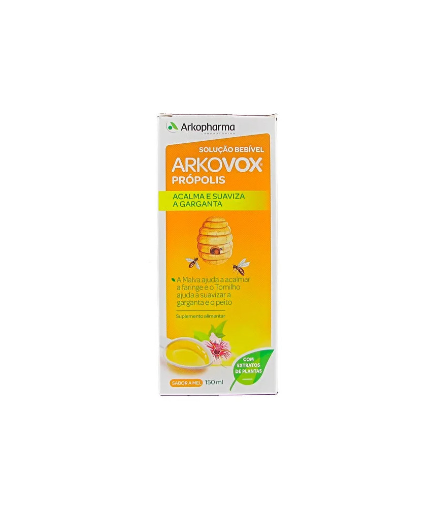 Sirop Arkopharma Arkovox Propolis 150ml: Solution naturelle pour la gorge