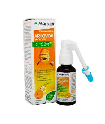 Arkopharma Arkovox Spray à la Propolis - Soulage la Gorge (30ml)