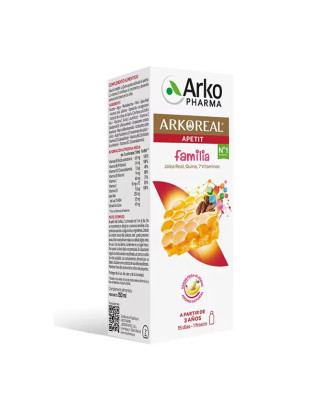 Sirop Arkopharma Arkoreal Apetit: Boostez l'appétit en famille