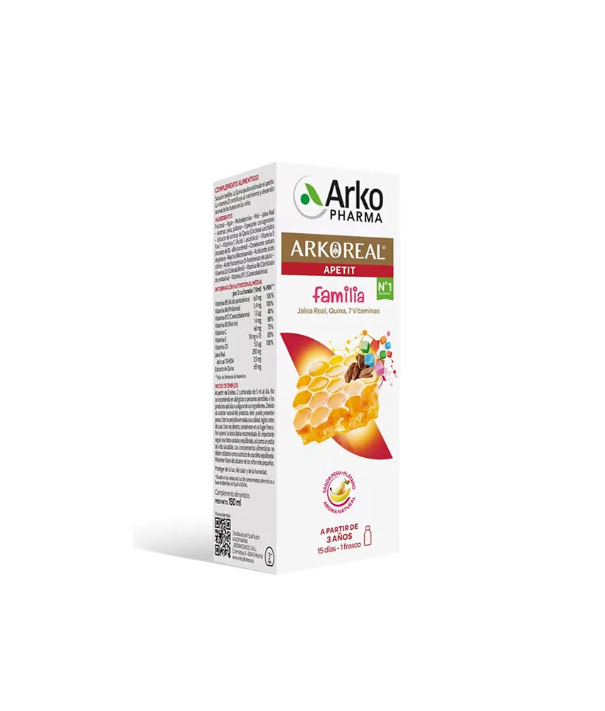 Sirop Arkopharma Arkoreal Apetit: Boostez l'appétit en famille