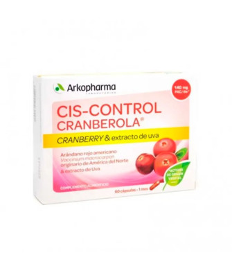 Arkopharma Cranberola Ciscontrol - Capsules pour le contrôle des infections urinaires