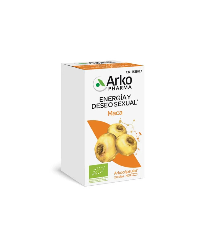 Renforcez votre énergie avec Arkopharma Arkocápsulas Maca 225mg