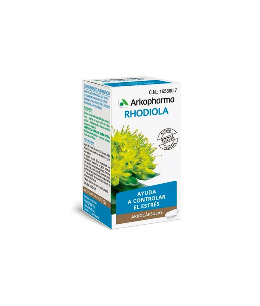 Arkopharma Arkocápsules Rhodiorelax : Détente assurée en 45 capsules